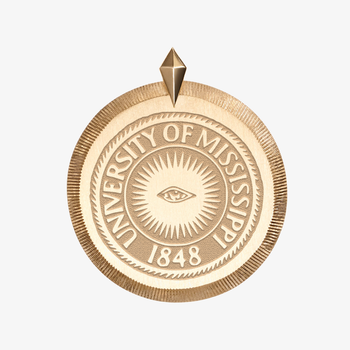 Ole Miss Eye Seal Florentine Pendant