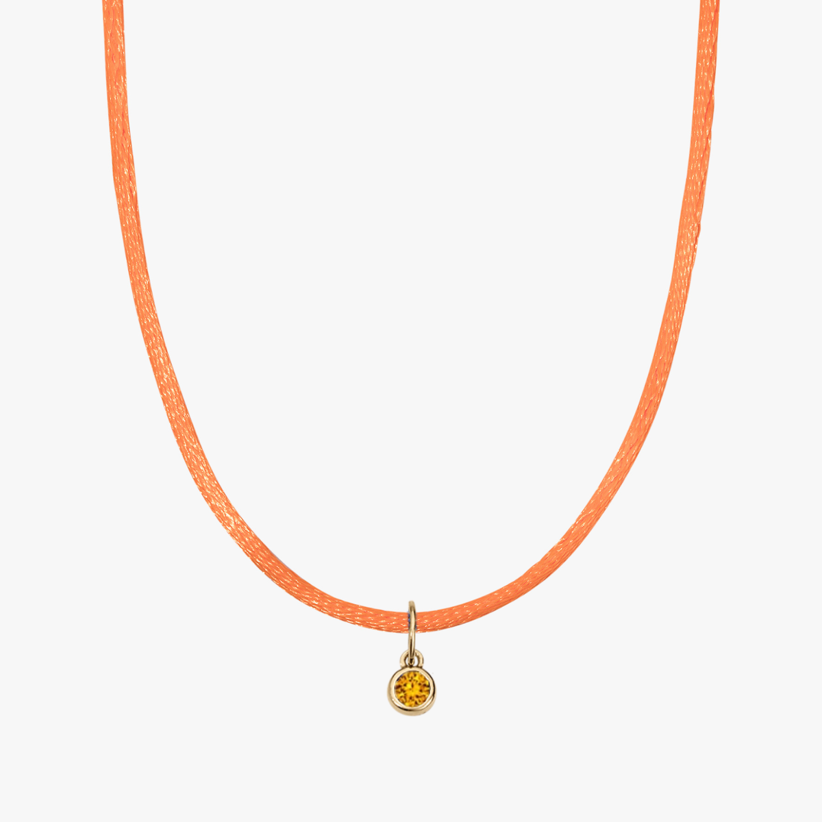 Orange Silk Cord Citrine Bundle