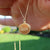 Oregon Softball 60th Anniversary Sunburst Pendant