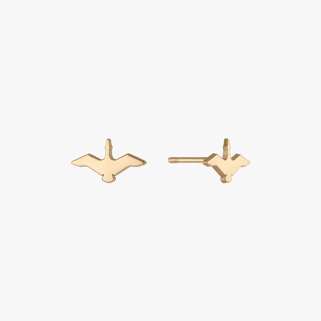 Oregon Flying Duck Stud Earring