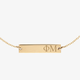 Phi Mu Bracelet
