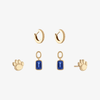 Penn State Sapphire Florentine Earring Bundle