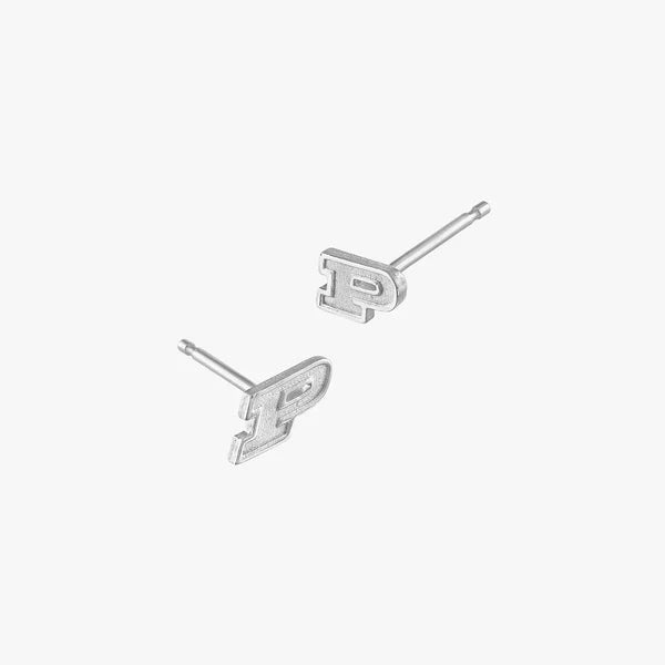 Purdue Logo Stud Earrings