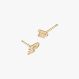Purdue Logo Stud Earrings