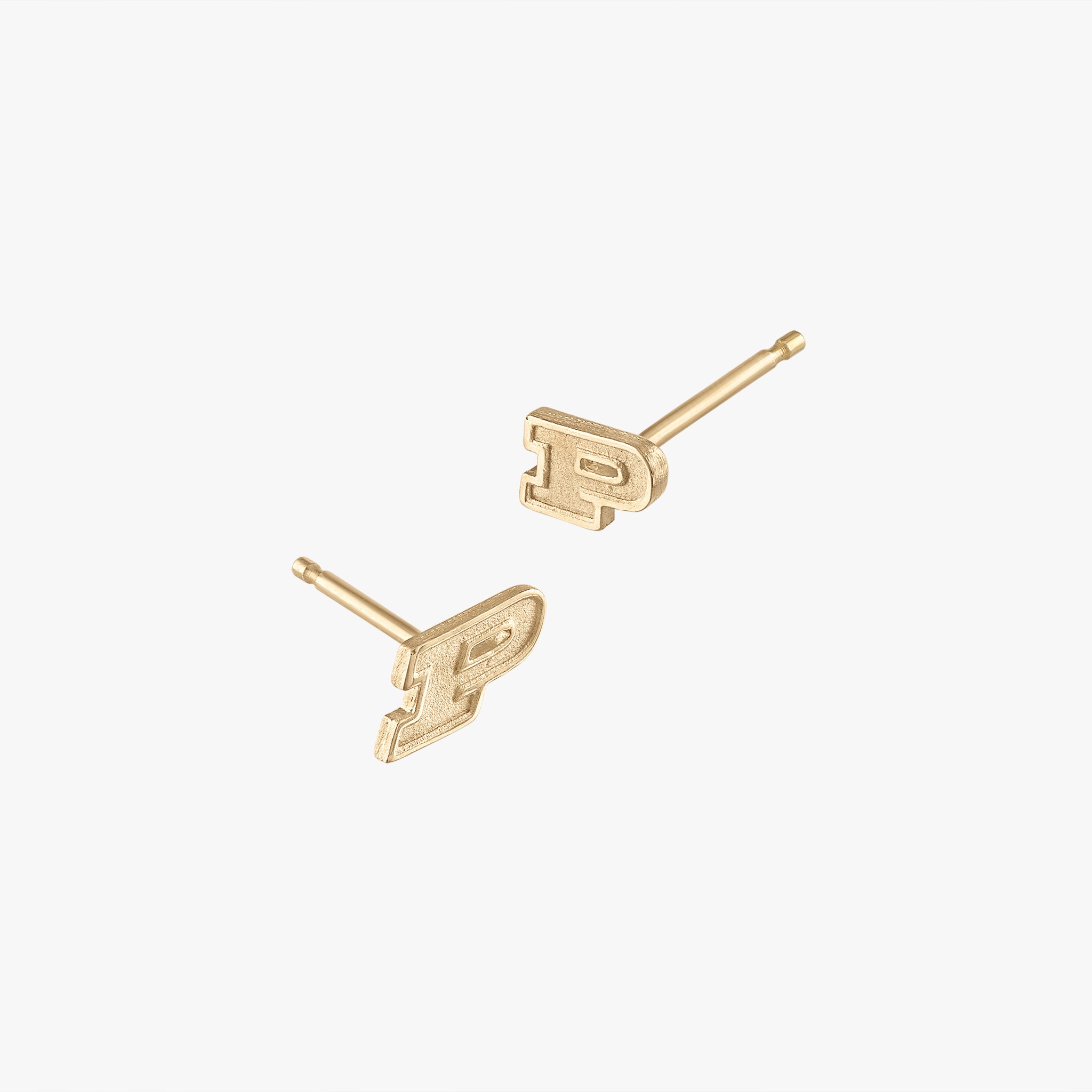 Purdue Logo Stud Earrings
