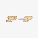 Purdue Logo Stud Earrings