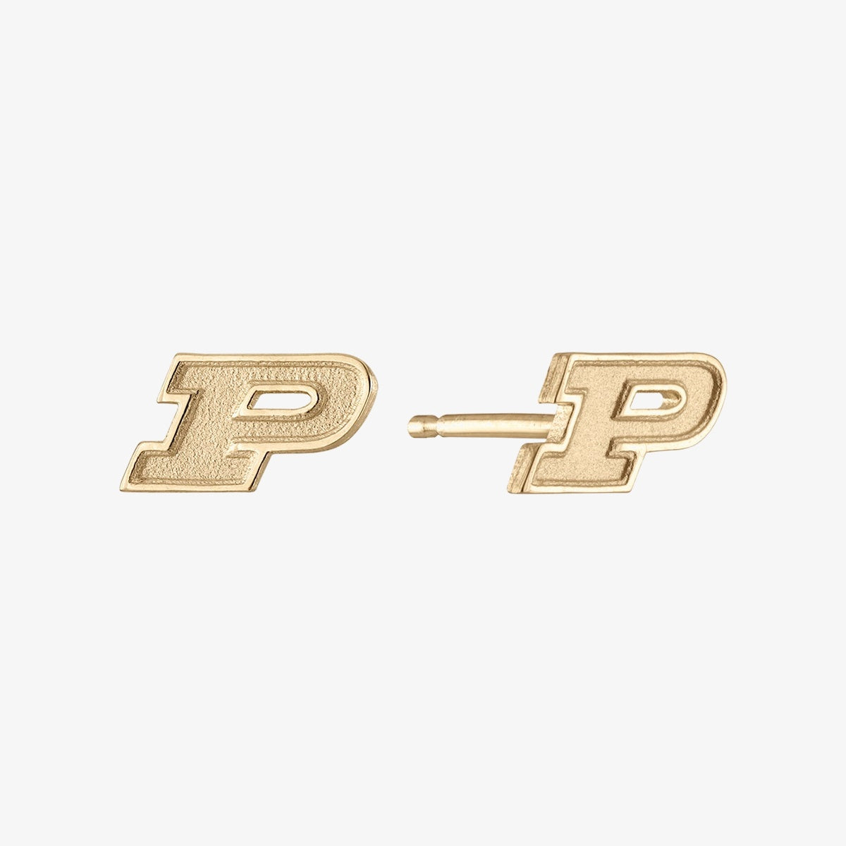 Purdue Logo Stud Earrings