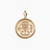 Phi Delta Epsilon Sunburst Crest Pendant
