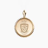 Phi Sigma Pi Sunburst Crest Pendant
