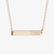 Pi Beta Phi Horizontal Bar Necklace