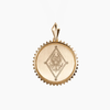 Pi Beta Phi Sunburst Crest Pendant