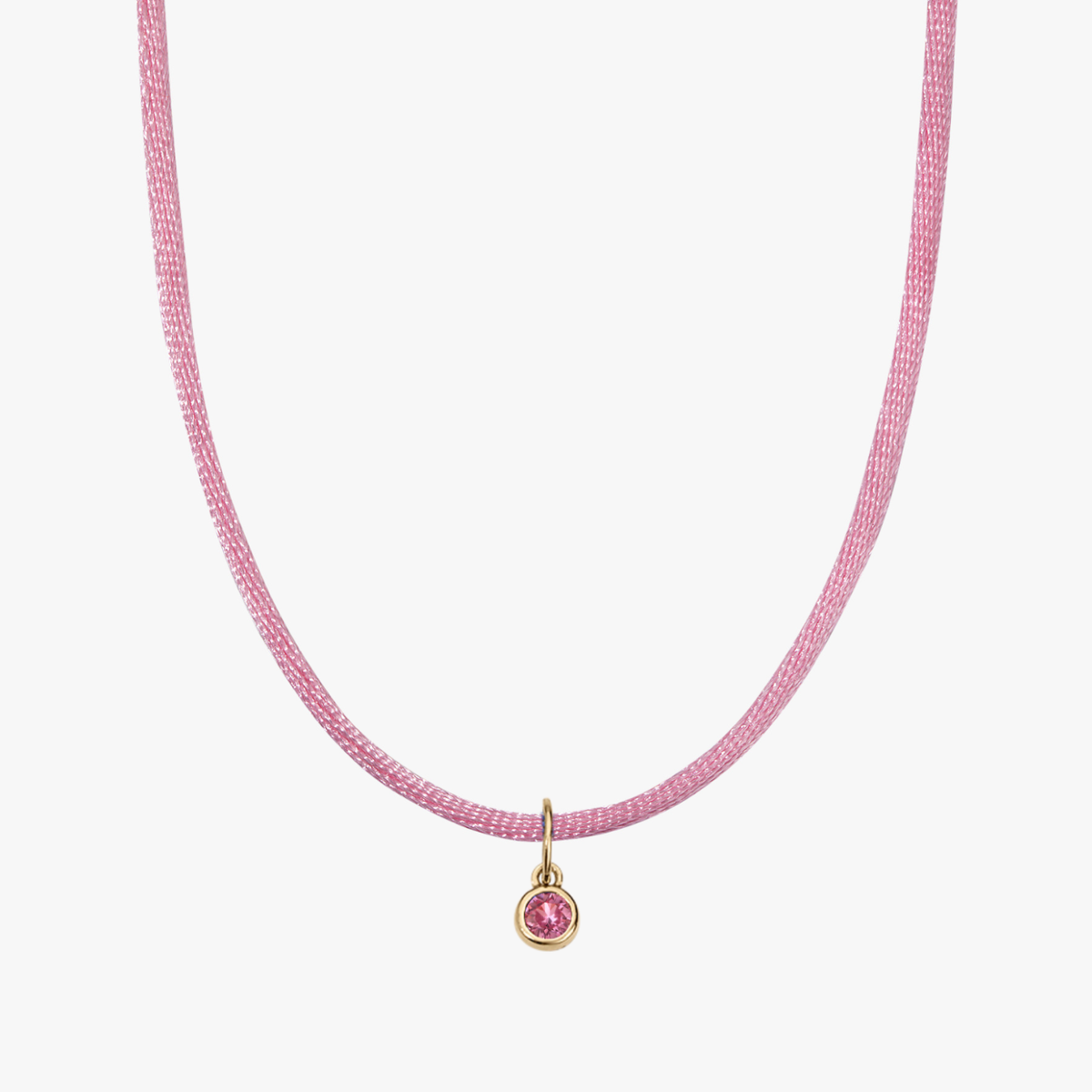 Pink Silk Cord Pink Sapphire Bundle