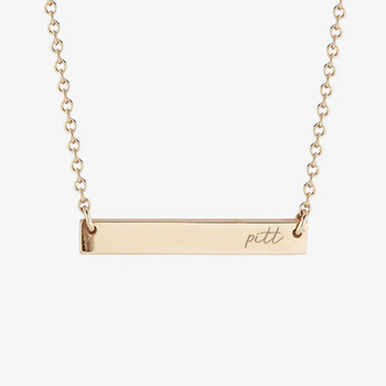 Pitt Horizontal Bar Necklace