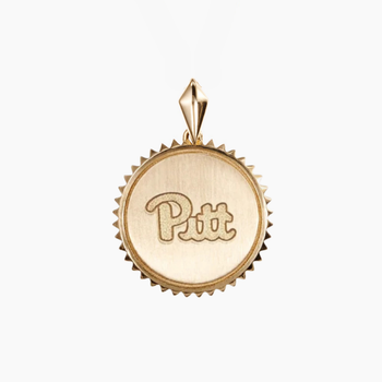Pitt Script Sunburst Pendant