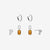 Princeton Logo Florentine Earring Bundle