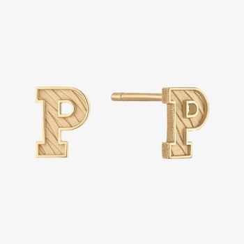 Princeton Logo Stud Earrings