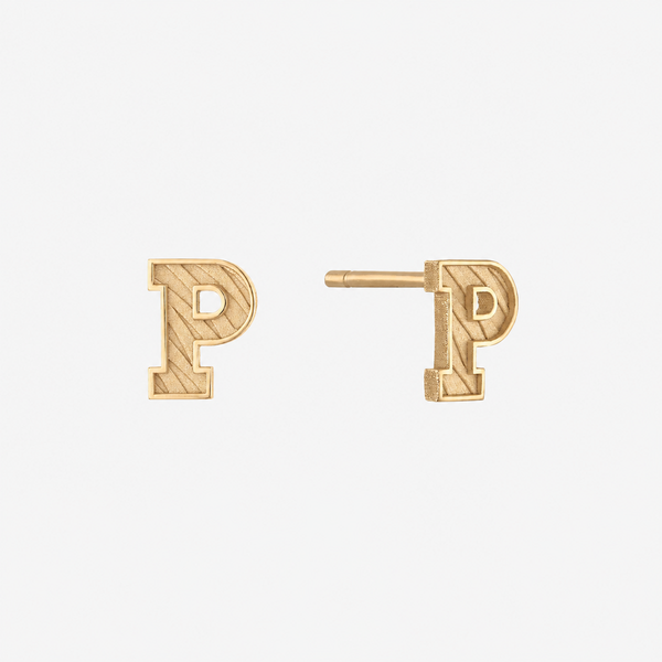 Princeton Logo Stud Earrings