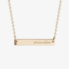 Princeton Horizontal Bar Necklace