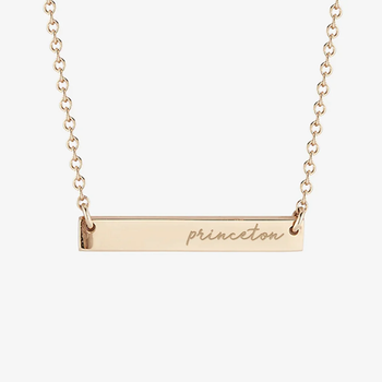Princeton Horizontal Bar Necklace