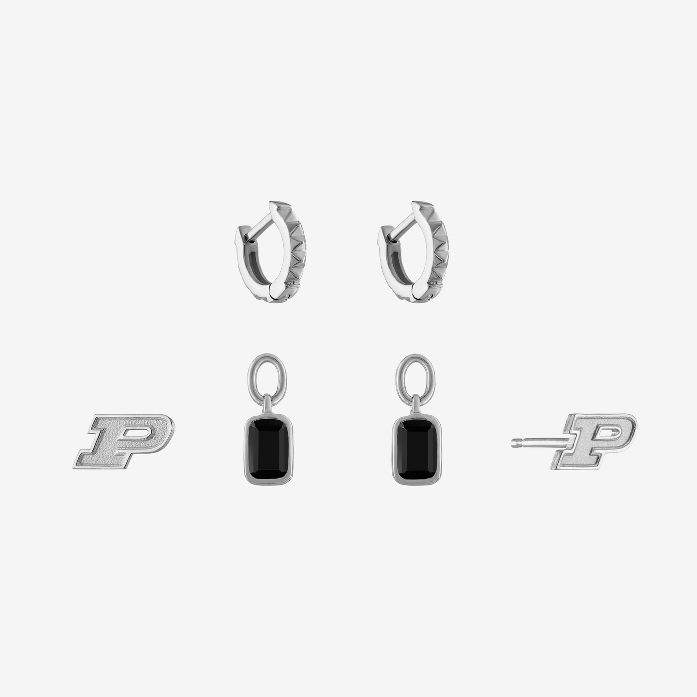 Purdue Sunburst Earring Bundle