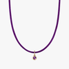 Purple Silk Cord Amethyst Bundle