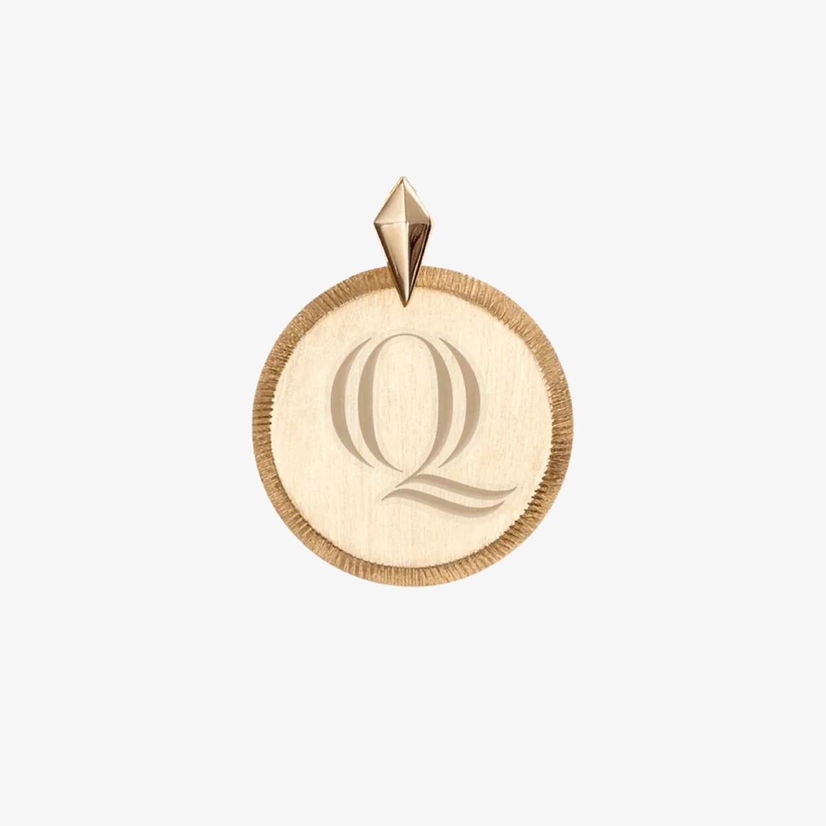 Quinnipiac Florentine Pendant Petite