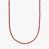Red Beaded Necklace