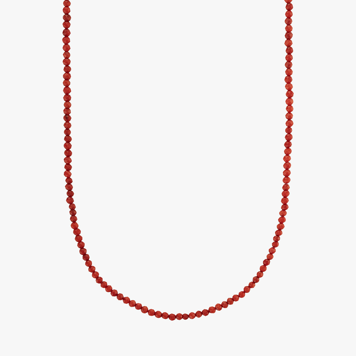 Red Beaded Necklace