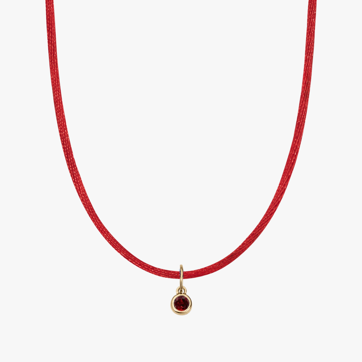 Red Silk Cord Garnet Bundle