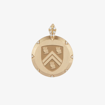Rice 7-Point Diamond Pendant