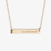 Richmond Horizontal Bar Necklace