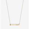 Rutgers Horizontal Bar Necklace