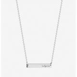 Rutgers Horizontal Bar Necklace
