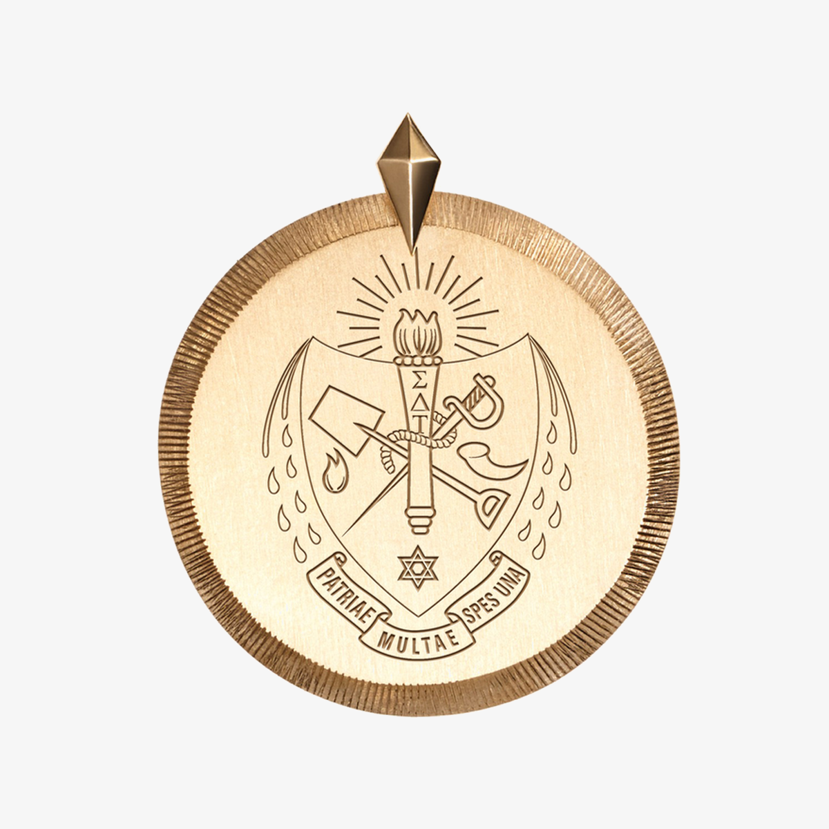 Sigma Delta Tau Florentine Pendant