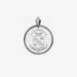 Sigma Kappa Florentine Crest Pendant Petite