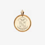 Sigma Kappa Florentine Crest Pendant Petite