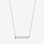 St Lawrence Fides et Veritas Horizontal Bar Necklace