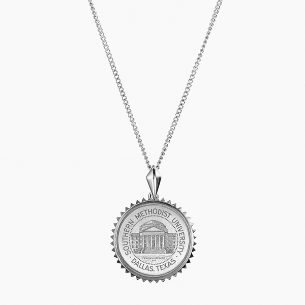 SMU Seal Sunburst Necklace