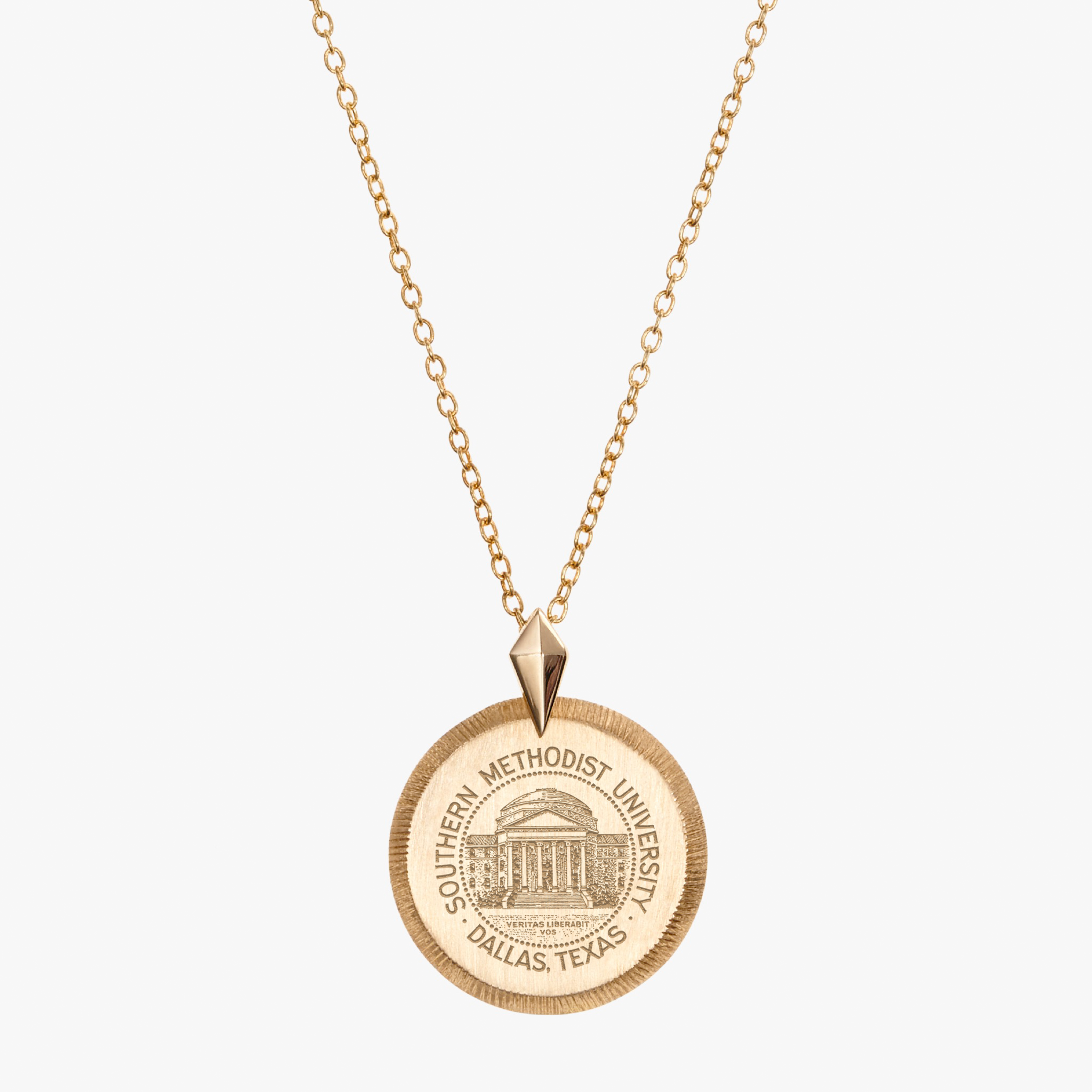 SMU Seal Florentine Pendant