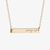 SMU Pony Up Horizontal Bar Necklace