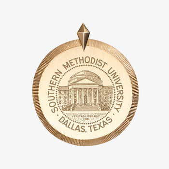 SMU Seal Florentine Pendant
