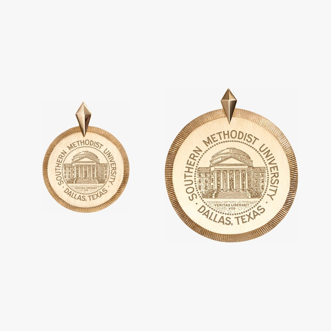 SMU Seal Florentine Pendant