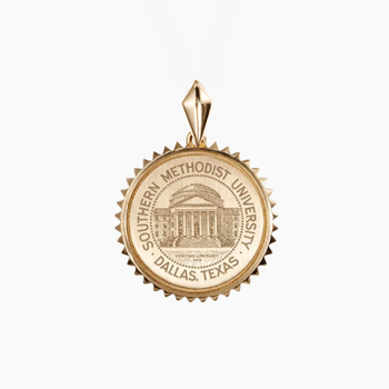 SMU Seal Sunburst Pendant