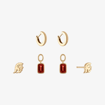 USC Logo Florentine Earring Bundle