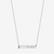 Tri Sigma Horizontal Bar Necklace