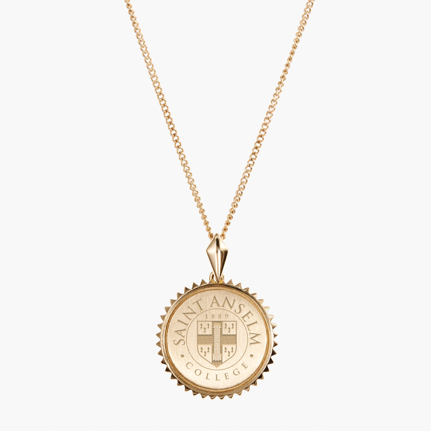 Saint Anselm Sunburst Pendant