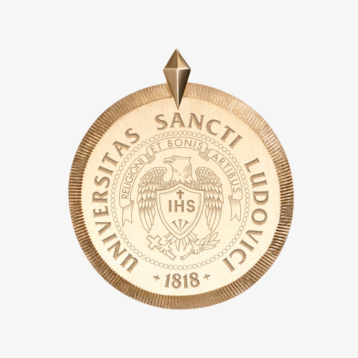 Saint Louis Florentine Pendant