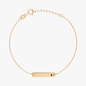 Custom Sapphire Bracelet