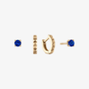Sapphire Sunburst Earring Bundle