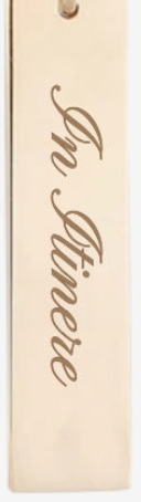 In Itinere Back Engraving
